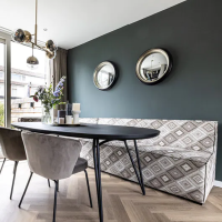 Admit eetkamerstoel fluweel khaki bepurehome kopen zonder kijken 